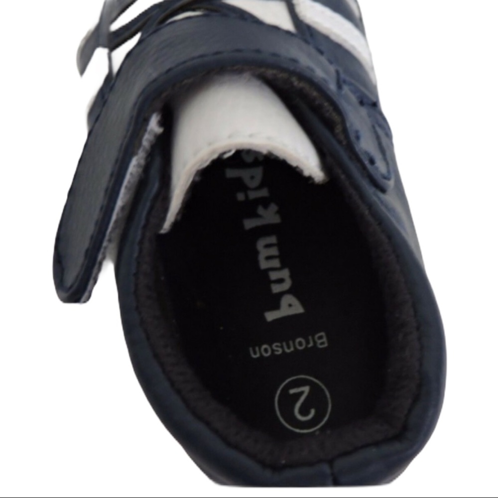 Bum Kids Bronson Infant Shoes Crib Slip On 2 - Picture 3 of 4